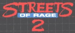 Streets of Rage 2 Title